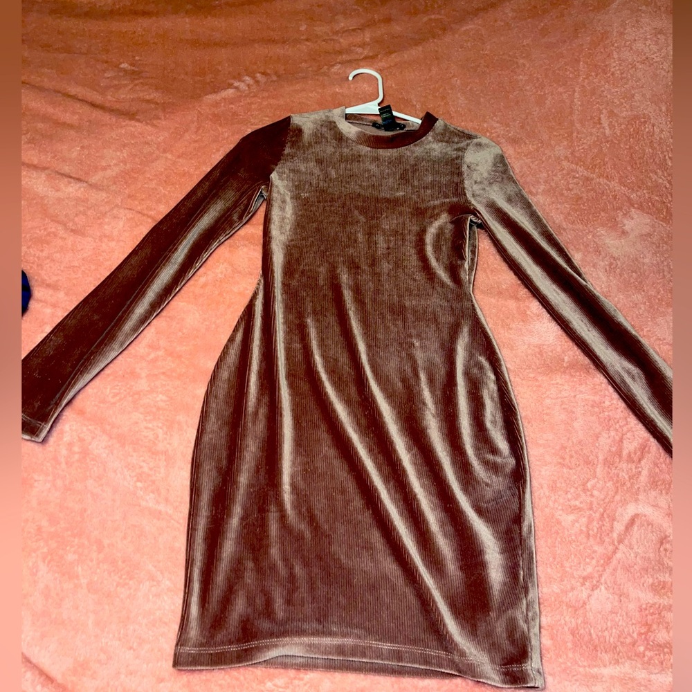 Pink /Champagne Dress Midi -S